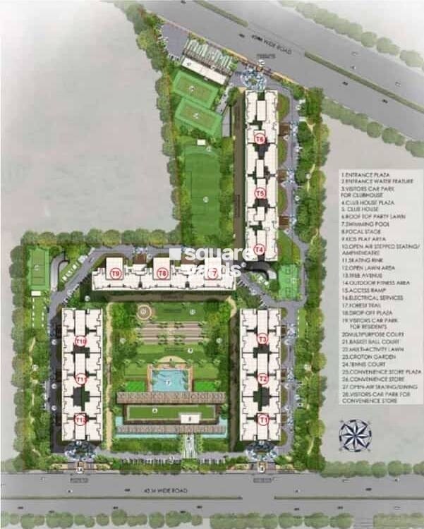 Prestige Bougainvillea Gardens Master Plan 1