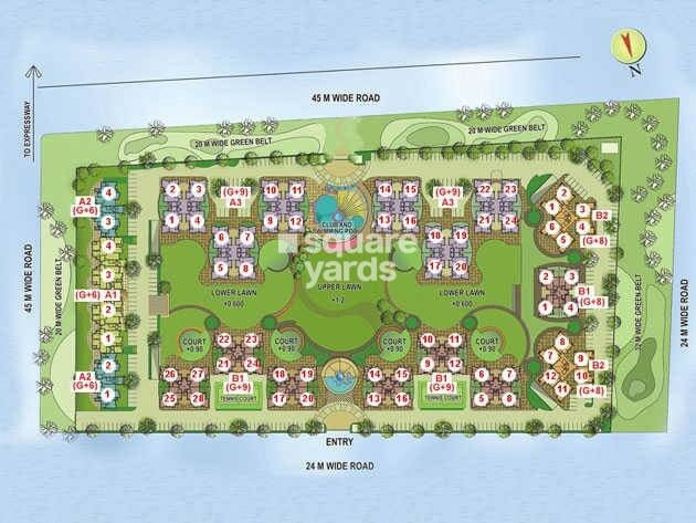 Purvanchal Silver City Master Plan 1