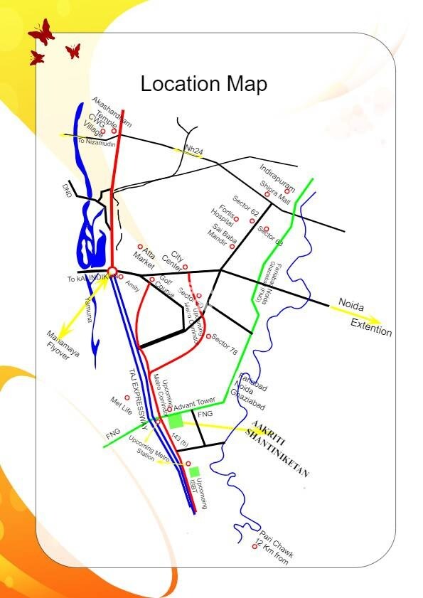 Rani Aakriti Shantiniketan Location Image