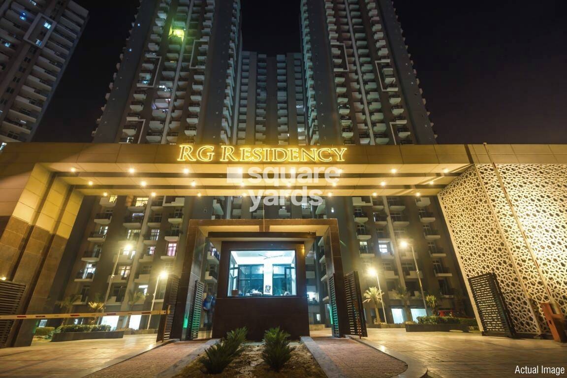 RG Residency Entrance View