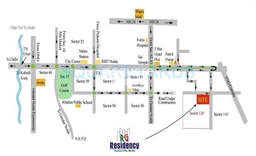 RG Residency PH-III Location Image