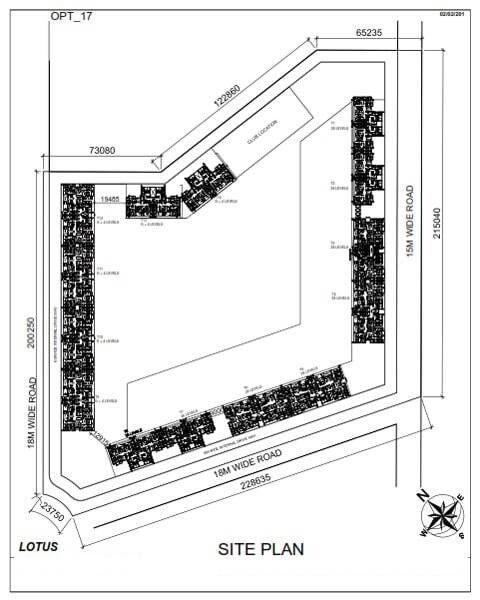 Saha Opulence Master Plan 1