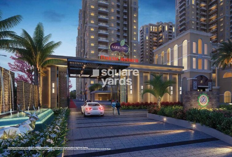 Samridhi Daksh Avenue Entrance View