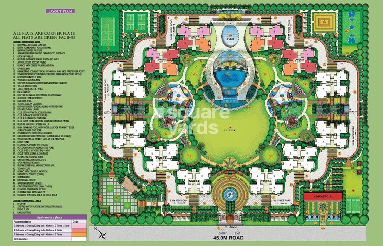 Samridhi Luxuriya Avenue Master Plan Image