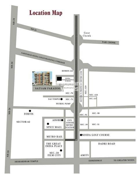 Satyam Paradise Sector 121