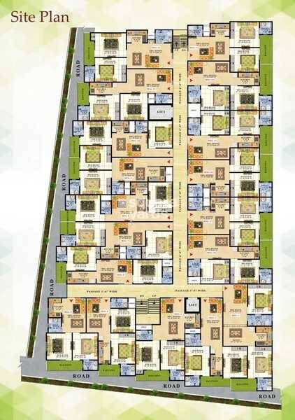 Satyam Paradise Sector 121 Master Plan Image