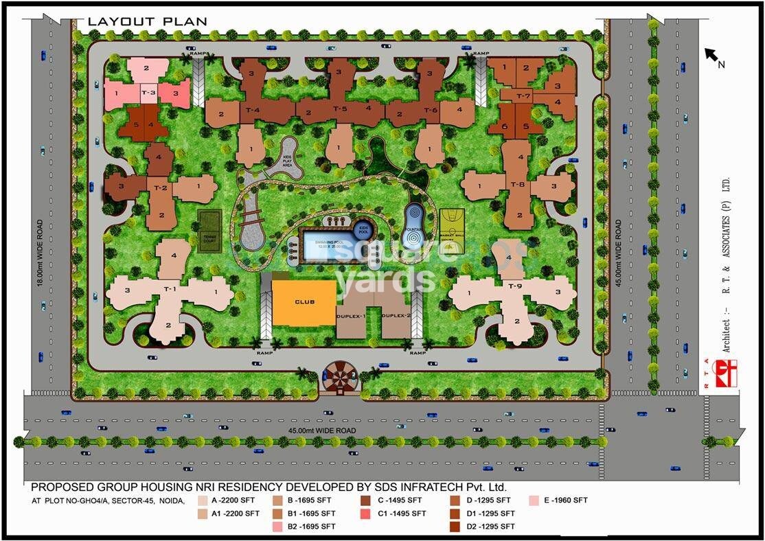 SDS NRI Residency Master Plan 1