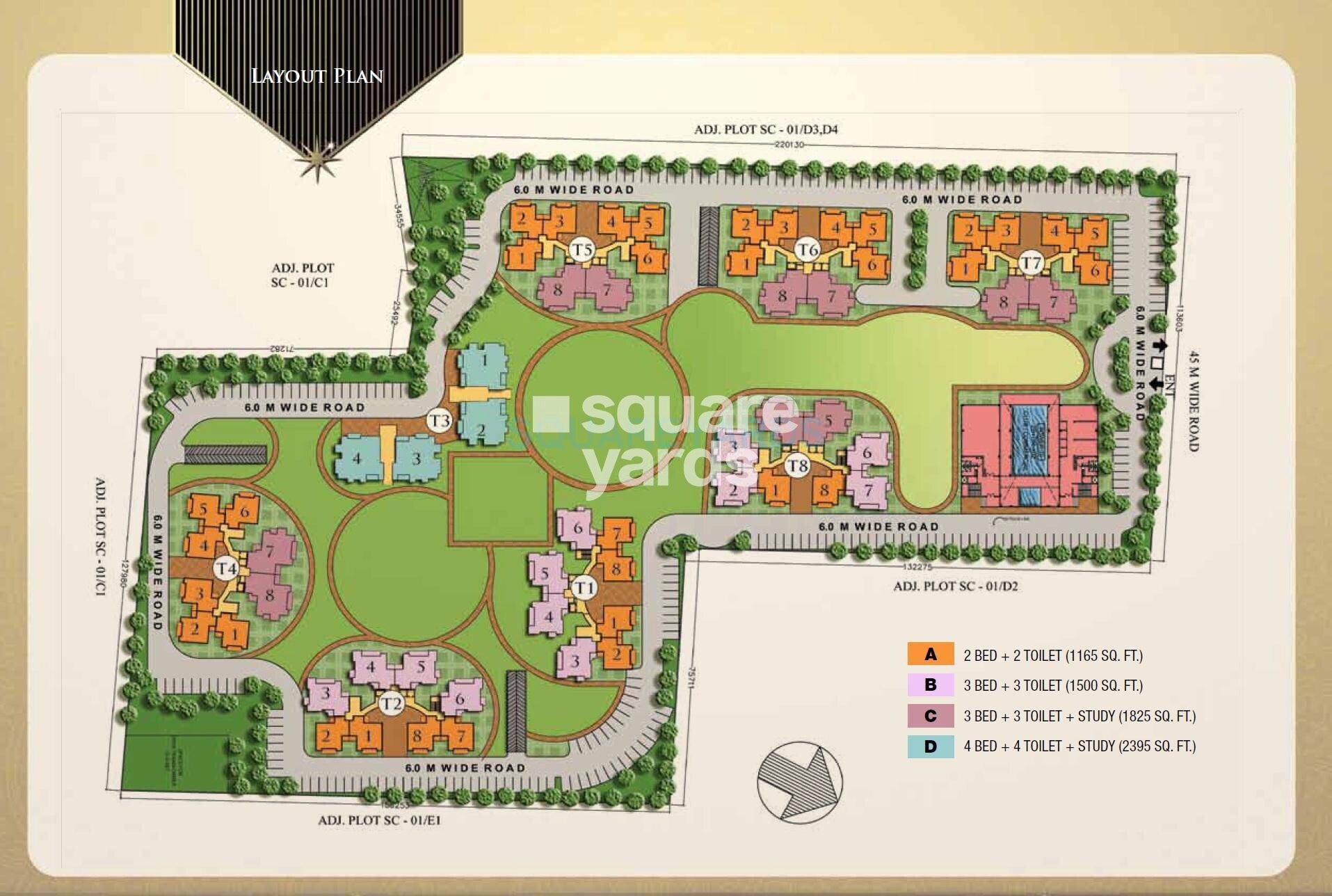 Shubhkamna Lords Master Plan Image