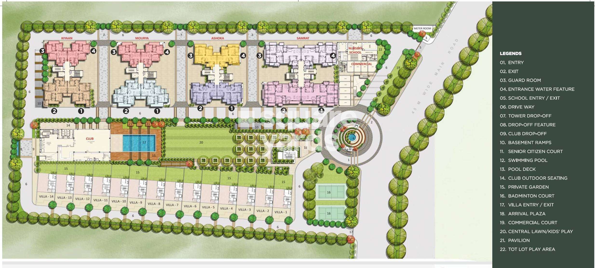sikka kimaantra greens project master plan image1 8155