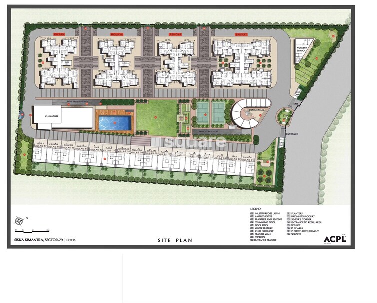Sikka Kimantra Greens Master Plan Image