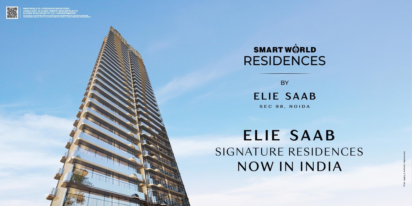 Smart World ES residential project in Sector 98