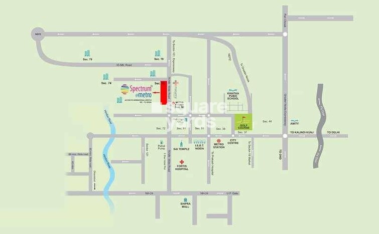 Spectrum@Metro Location Image