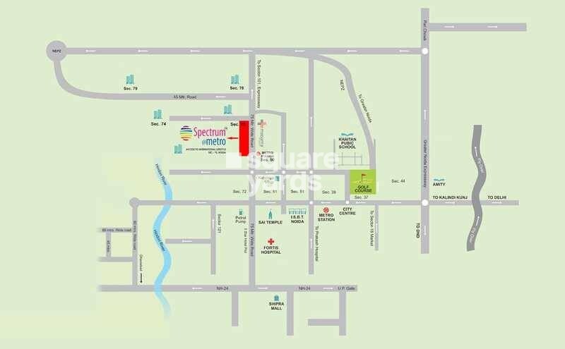 Spectrum@Metro Location Image