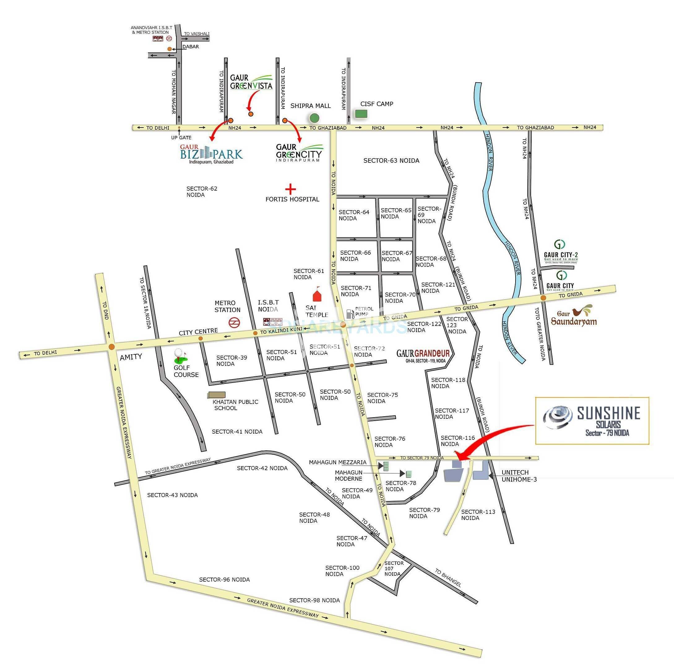Sunshine Solaris Location Image