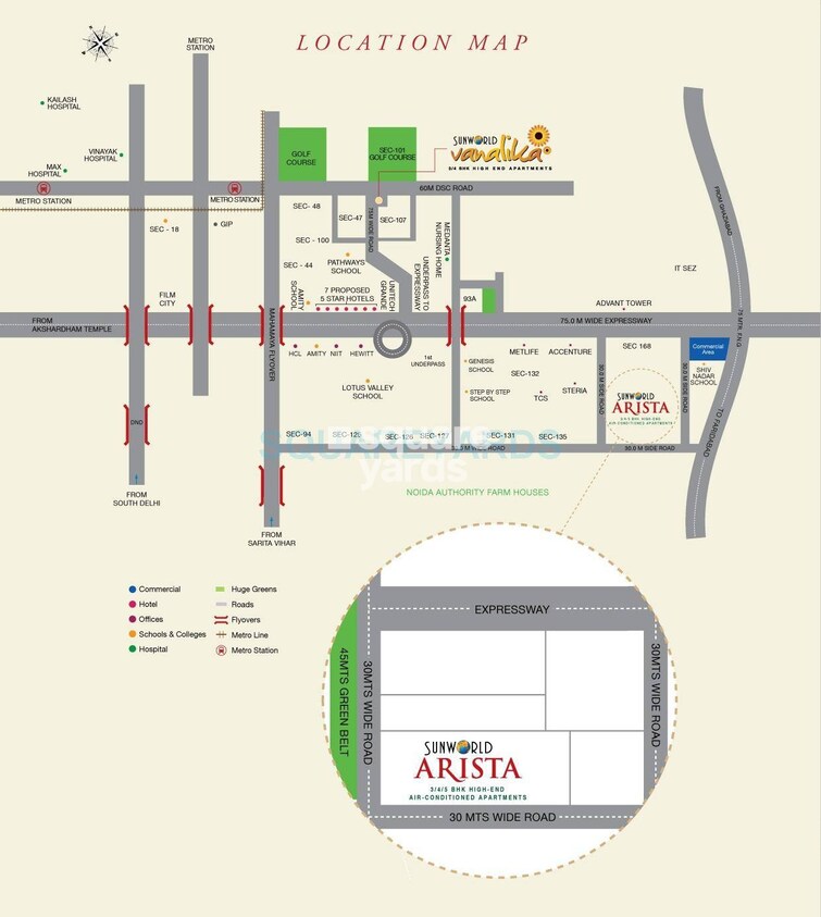 Sunworld Arista Location Image