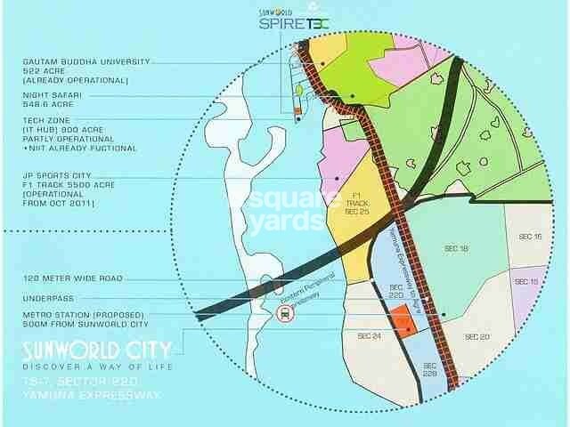 Sunworld City Location Image