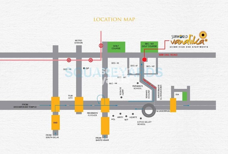 Sunworld Vanalika Location Image