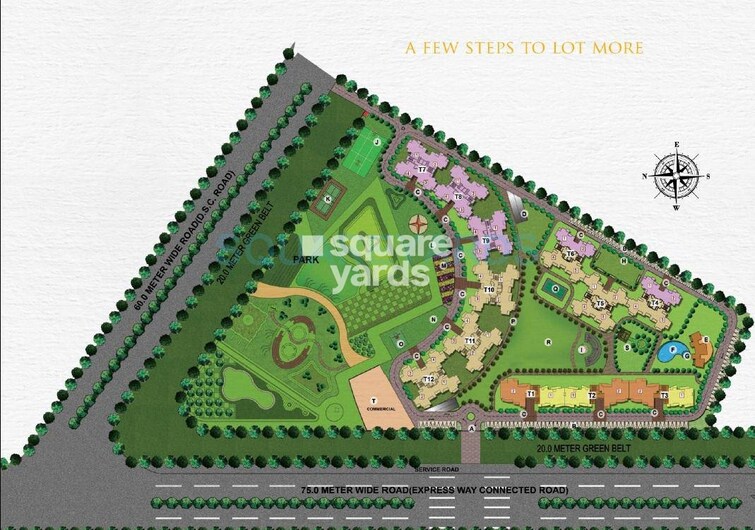 Sunworld Vanalika Master Plan Image