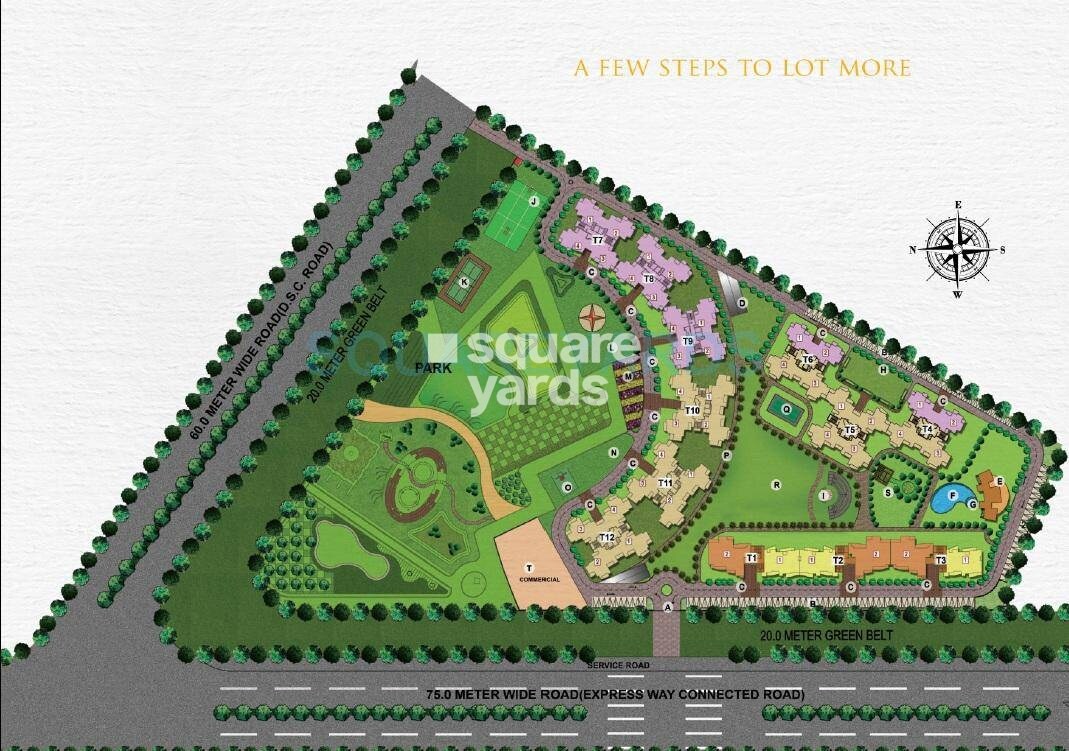 Sunworld Vanalika Master Plan Image