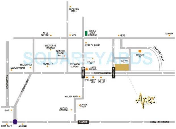 Supertech Apex Tower Location Image