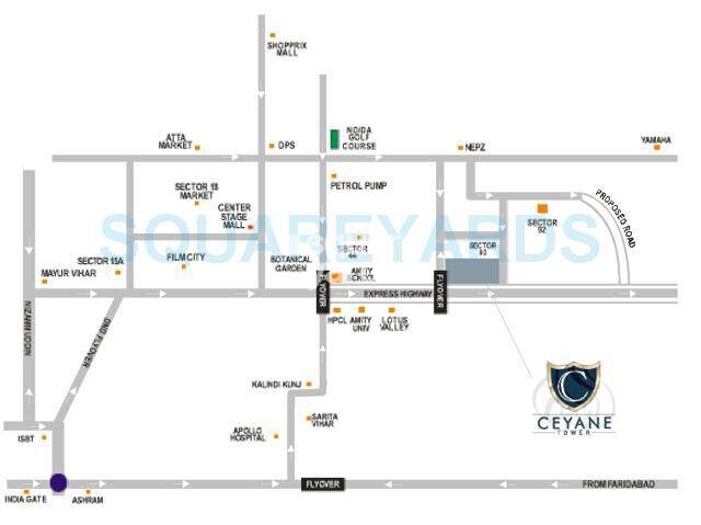 Supertech Ceyane Tower