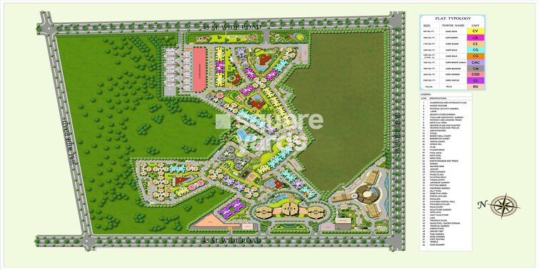 Supertech Crown Town Master Plan Image