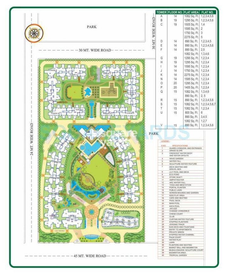 Supertech Ecociti Master Plan Image