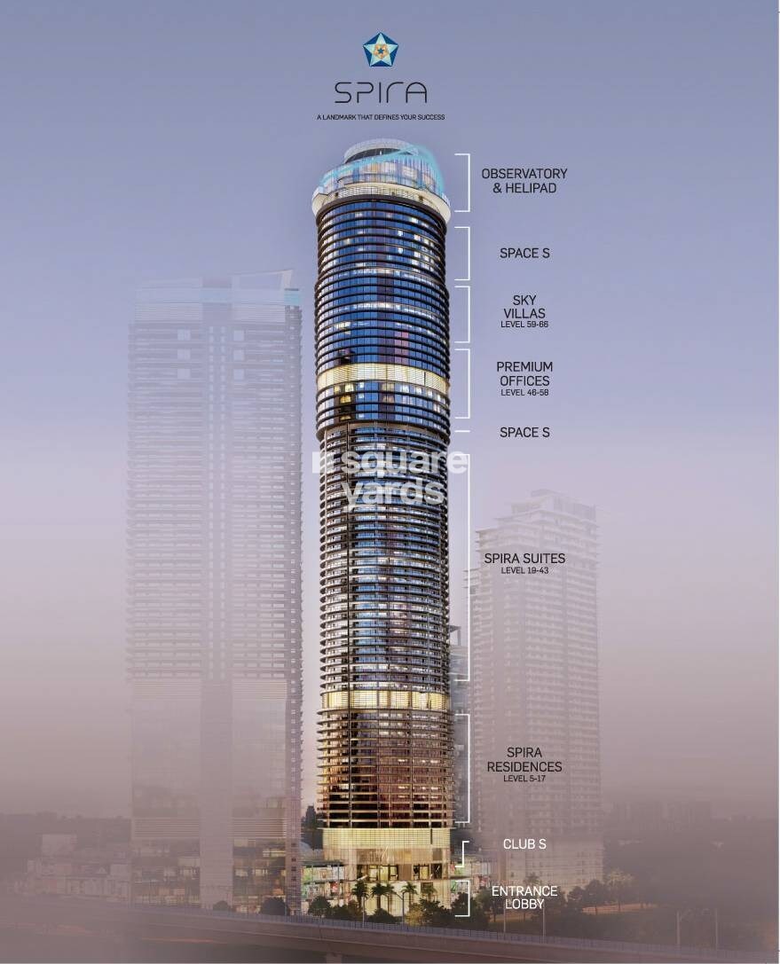 Supertech Supernova Spira Residency Tower View 1