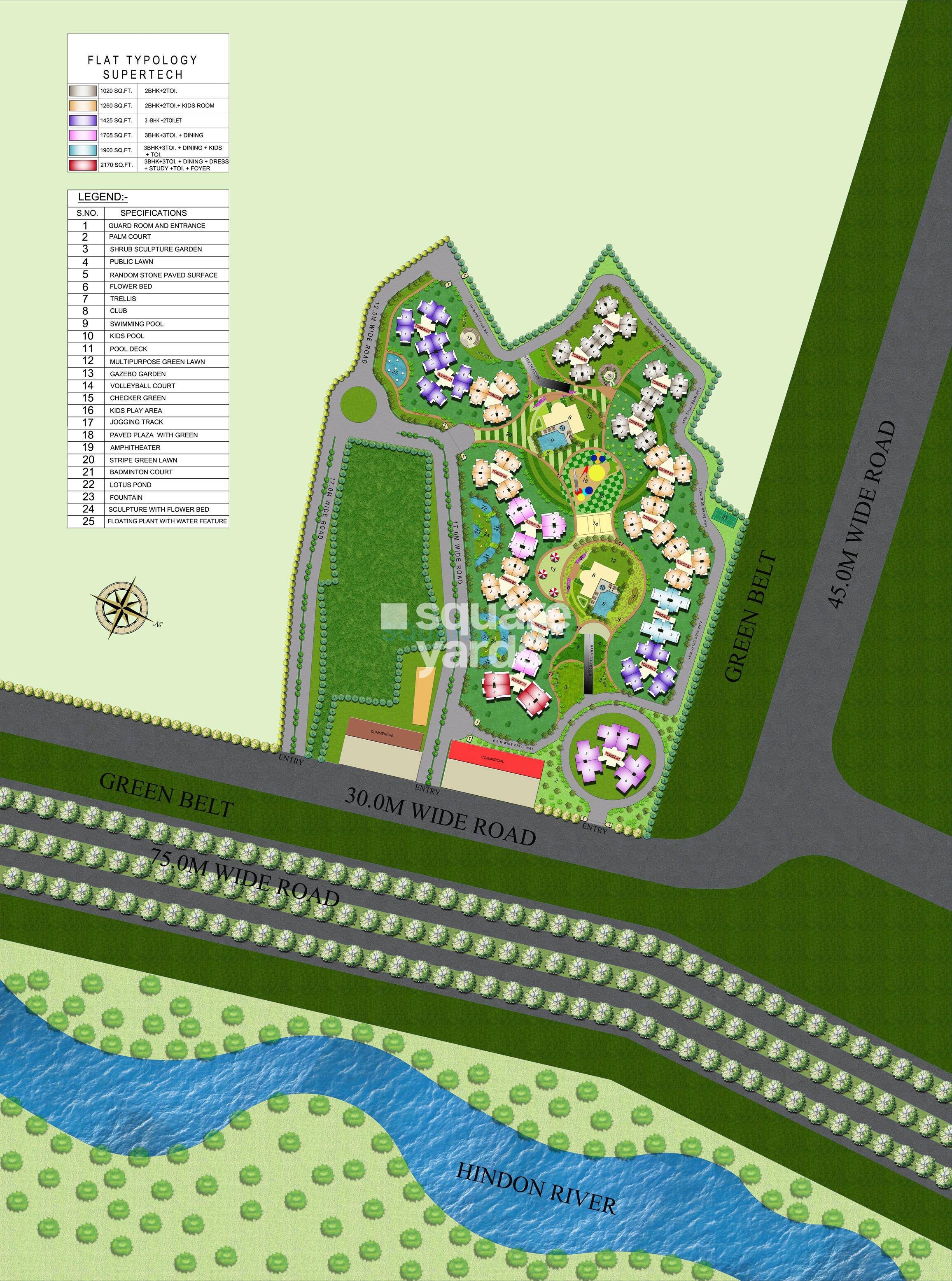 Supertech The Romano Master Plan Image