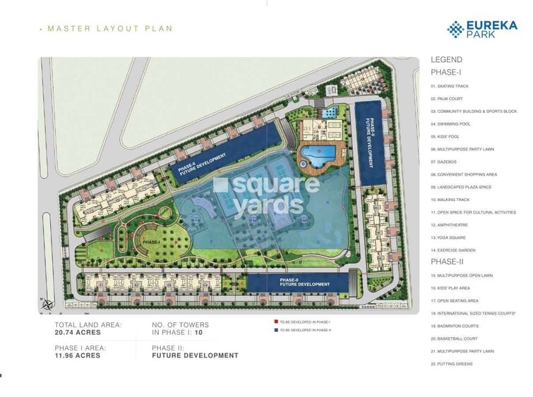 Tata Eureka Park Master Plan Image