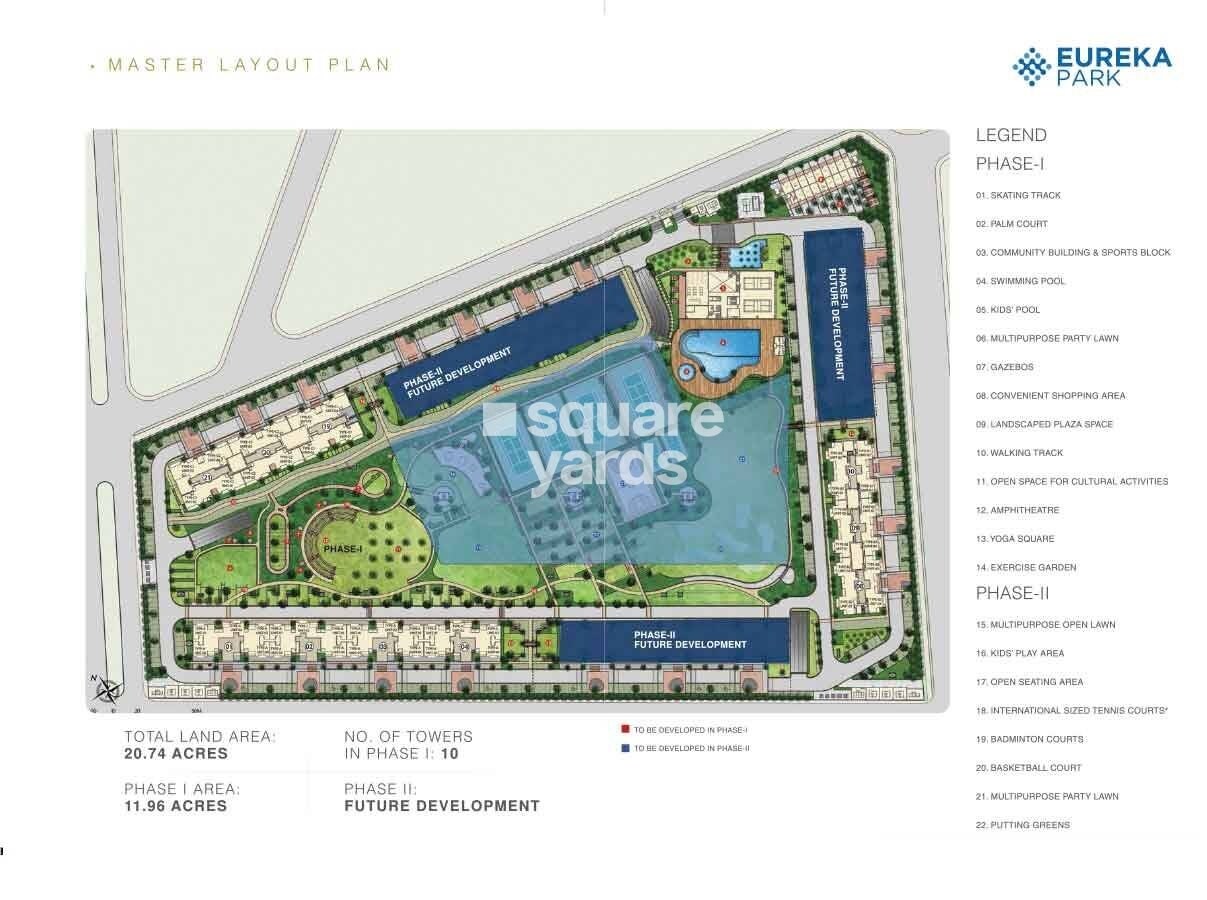 Tata Eureka Park Master Plan Image
