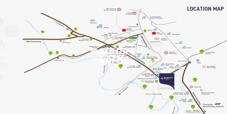 Tata Eureka Park Phase 2 Location Image