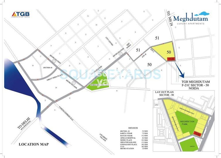 TGB Meghdutam Location Image