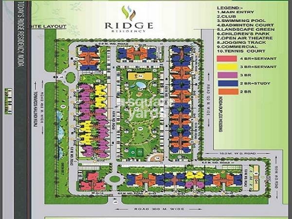 Today Ridge Residency III Master Plan Image