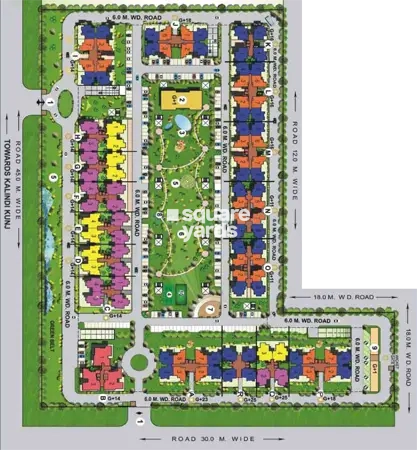 Today Ridge Residency Master Plan 1