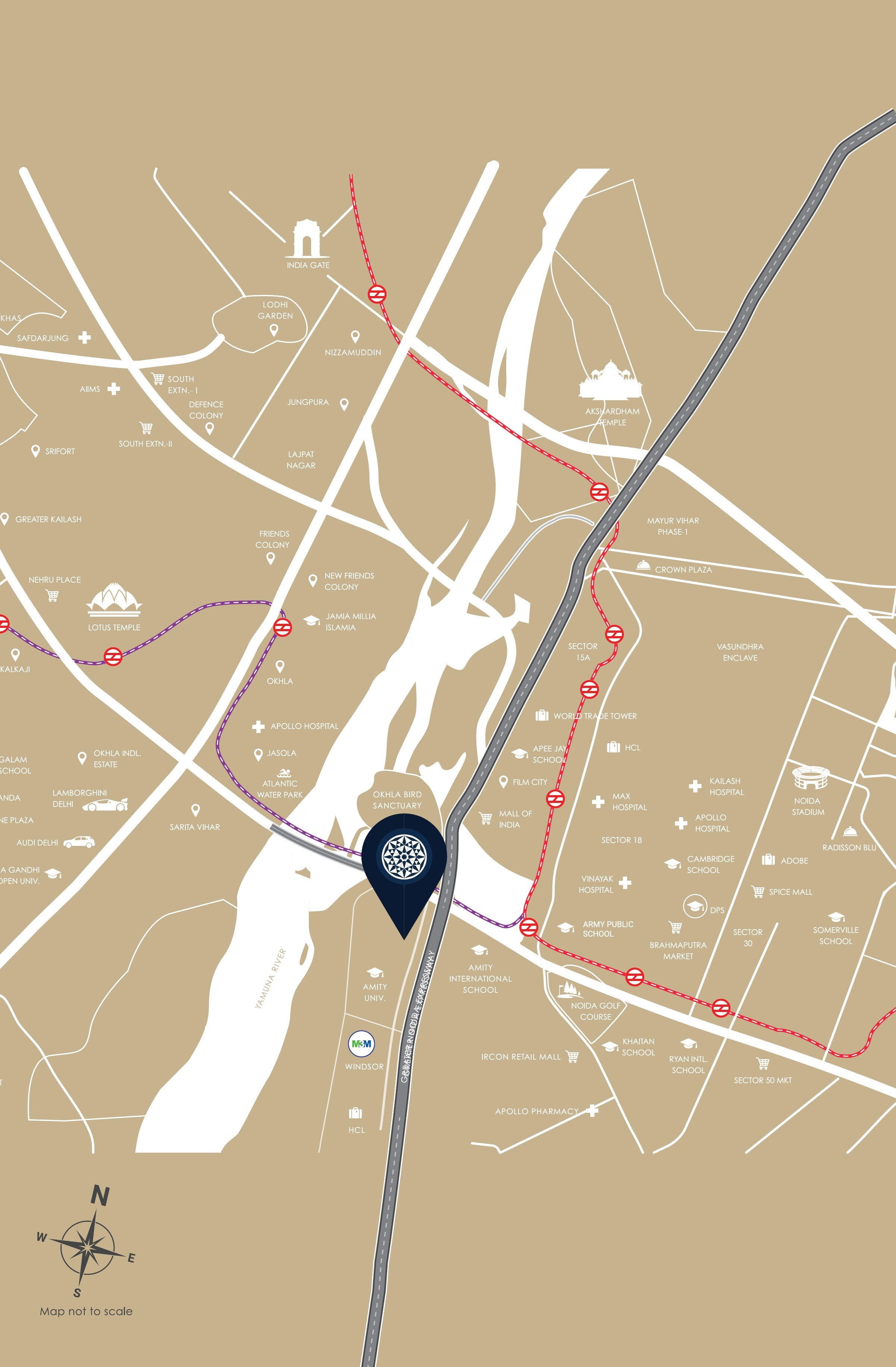 Trump Tower Location Image