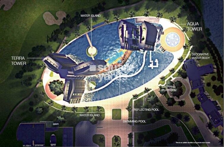 Unitech Grande Aqua Terra Tower View 2