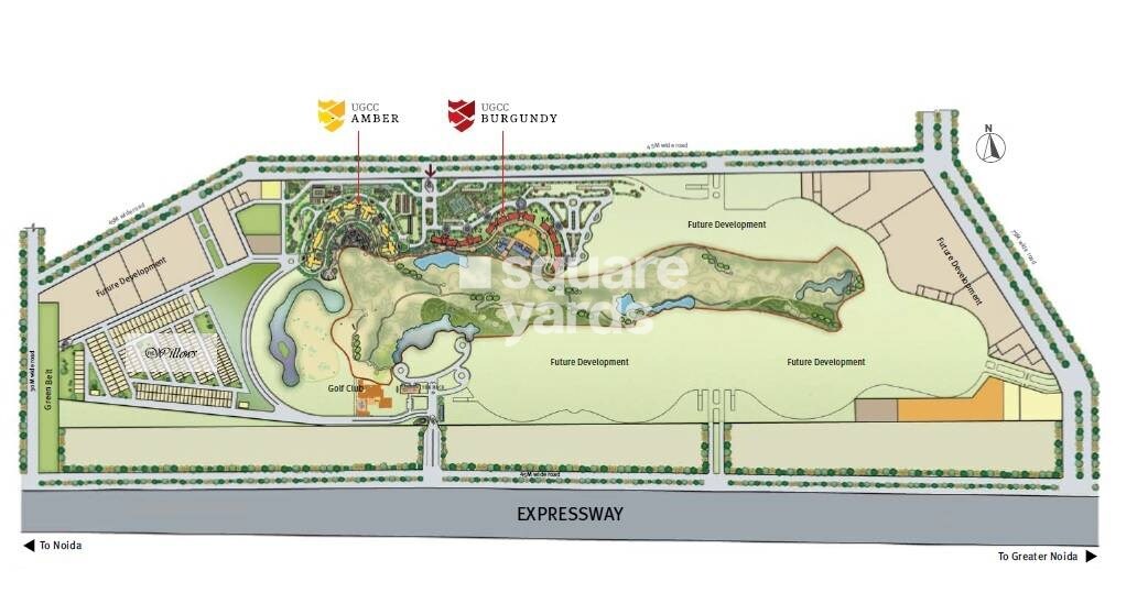 Unitech UGCC The Address Master Plan 1