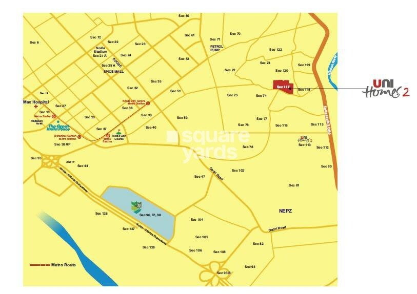 Unitech Unihomes II Location Image