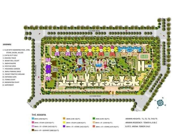 Unnati The Elite Address Master Plan 1