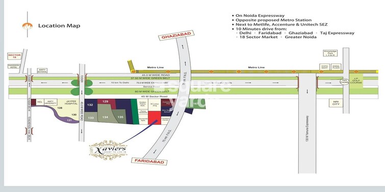 Urbtech Xaviers Location Image