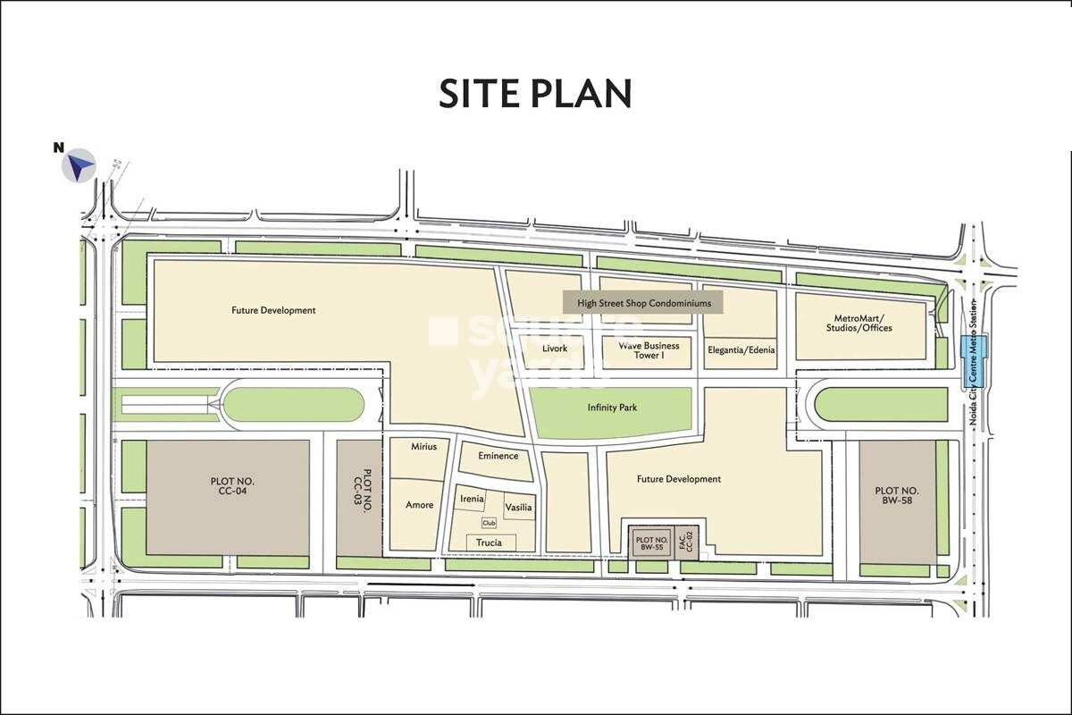 Wave City Center - Elegantia Master Plan 1