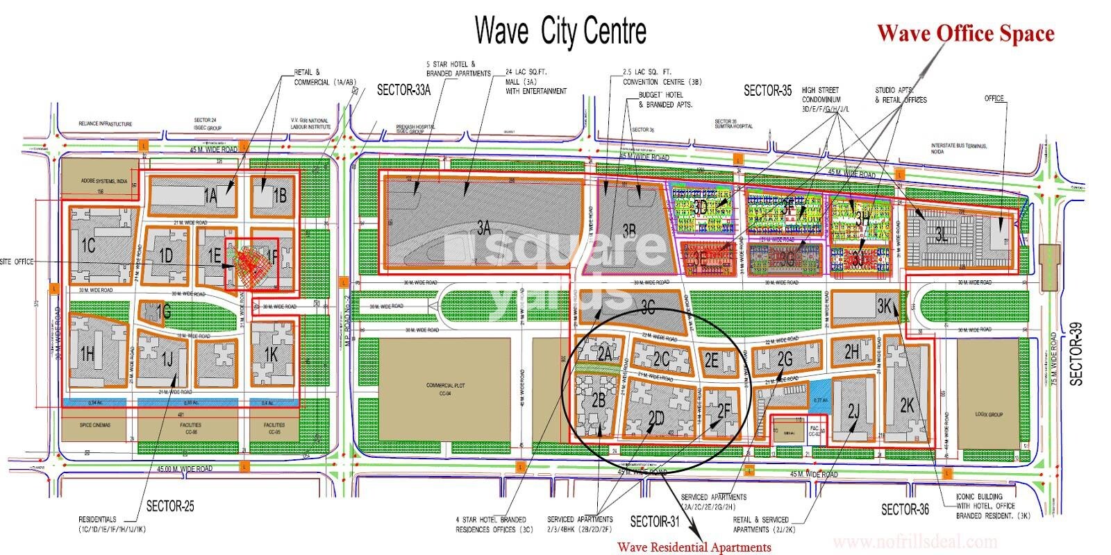 Wave City Center - Eminence Master Plan 1