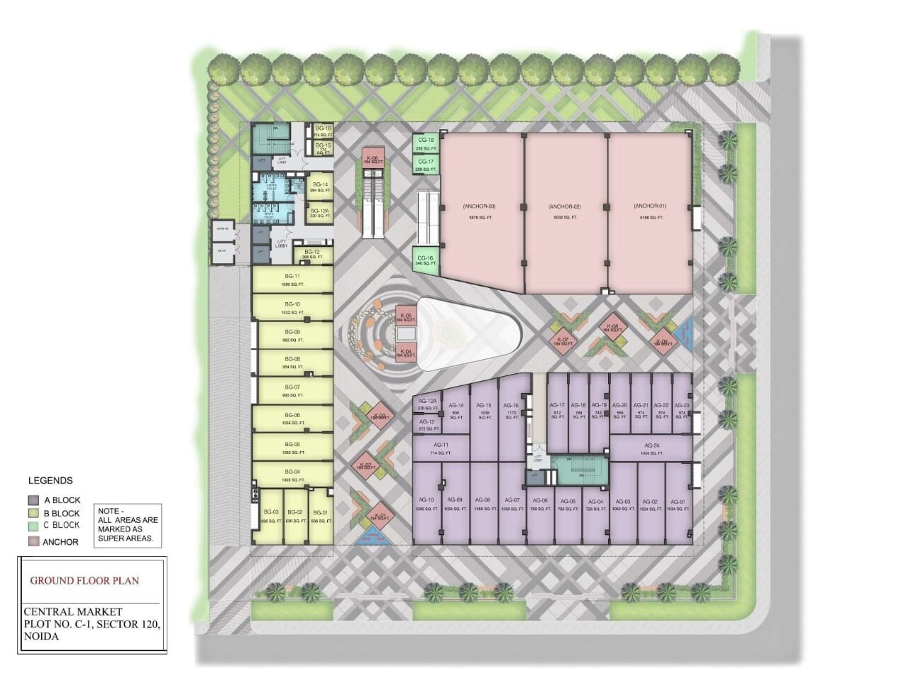 Westway Central Market Master Plan Image