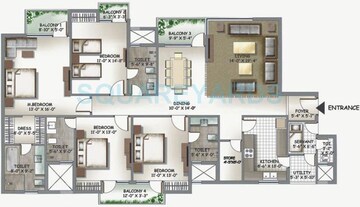  4 BHK Apartment at 3C Lotus Boulevard Espacia, Sector 100 – for Sale