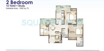 2 BHK Apartment at Aims Golf Avenue II, Sector 75 – for Sale