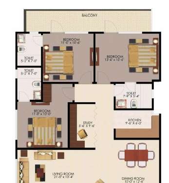 aims the tempean apartment 3 bhk 2048sqft 20212907122957