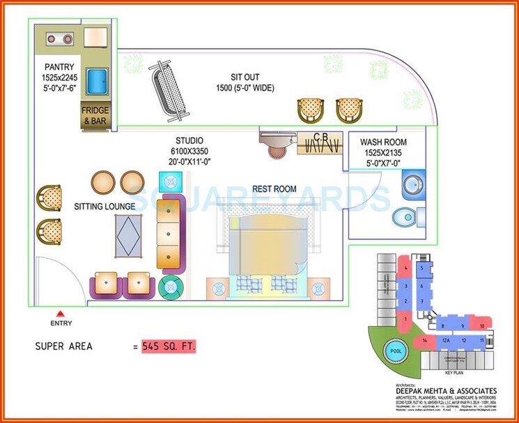 Other, ajnara-elements 1 Bedroom 545 Sq.Ft. Apartment In Sector 137 Noida 8775998