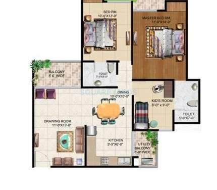 ajnara grand heritage phase 2 apartment 2bhk 1325sqft 20200823150859