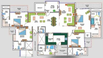  4 BHK Apartment at Amrapali Heartbeat City, Sector 107 – for Sale